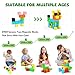 Hiwawind 40pcs Magnetic Blocks -Ideal Gifts for 3 4 5 6 Year Old,STEM Learning Toys for 3-5 Year Old Boys & Girls, Safe & Strong Building Blocks with ASMR Sounds,Classroom Must Haves