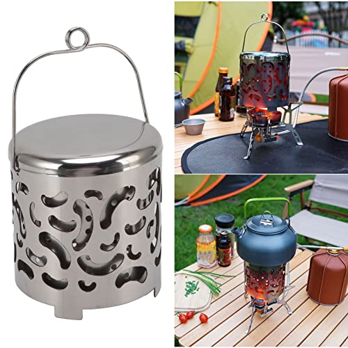 Réchaud de camping acier inoxydable mini chauffage haute résistance