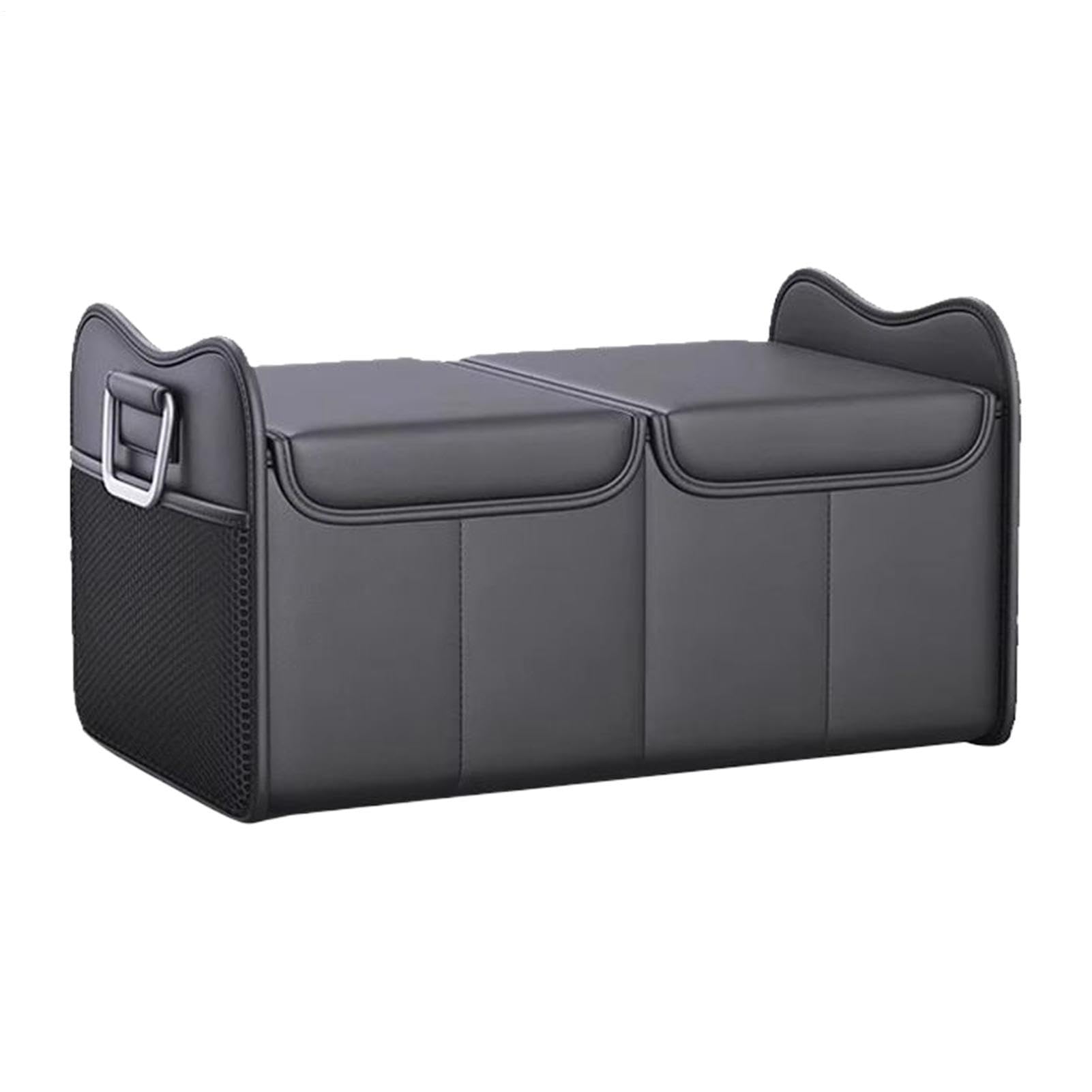 Organizer per autocarichi – Porta utensili per la gestione dello spazio | 55 cm, pieghevole, con coperchio, organizer per bagagliaio con più tasche, per SUV, soluzione di conservazione durevole per