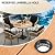 YITAHOME 5-Piece Outdoor Patio Furniture Dining Set, All-Weather Rattan Conversation Set with Soft Cushions and Plastic Wood Tabletop Dining Table for Backyard Deck (Light Brown + Black)