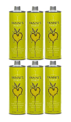 YANNI’S FINEST | Greek Multi Awarded Extra Virgin Olive Oil | 100% Natural | Single Origin | Cold Pressed...