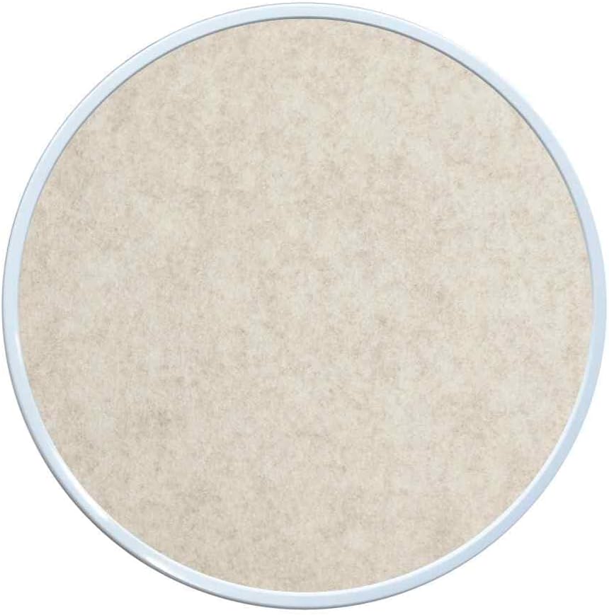Eco Felt Pad Suitable for Kartell Componibili Container Bedside Table Round Base (Cotton, 30.3 cm)