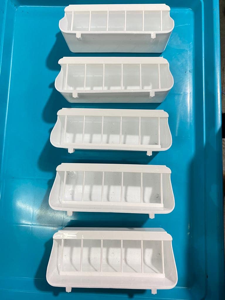 Partition (Compartment) Feeder for Birds Suitable for Budgies, Finches, African Love Birds, Conures, Budgies etc (Pack of 3) (B09MJGYYTY) Amazon Price History, Amazon Price Tracker
