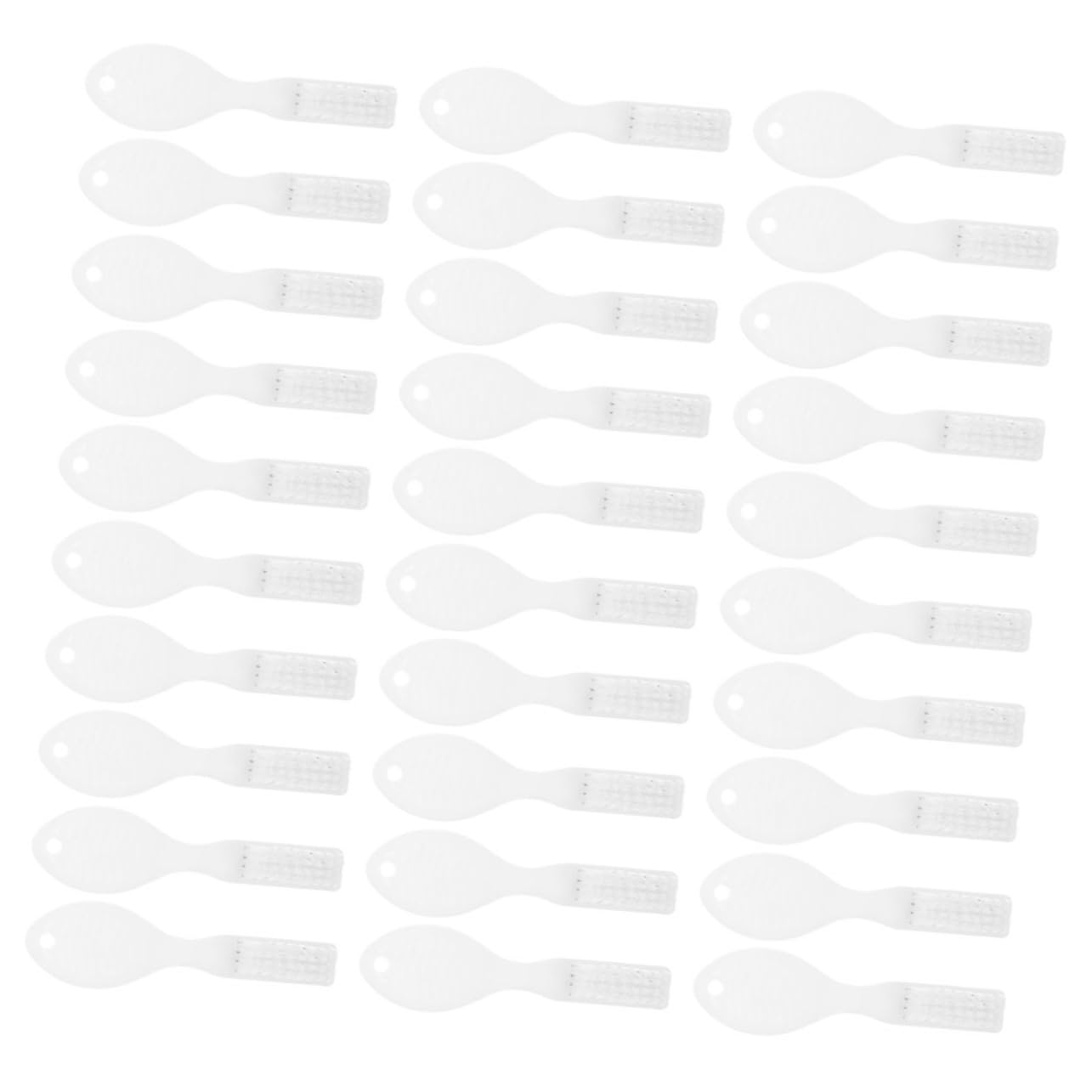 minkissy 30pcs Mini Toothbrush for Prison Use Compact Handle Design for Secure Grip Durable Tooth Essential for Correctional Facilities and Detention Centers
