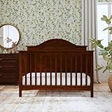 Carter's by DaVinci Nolan 4-in-1 Convertible Crib in Espresso, Greenguard Gold Certified, 57.5x30.8x47 Inch (Pack of 1)