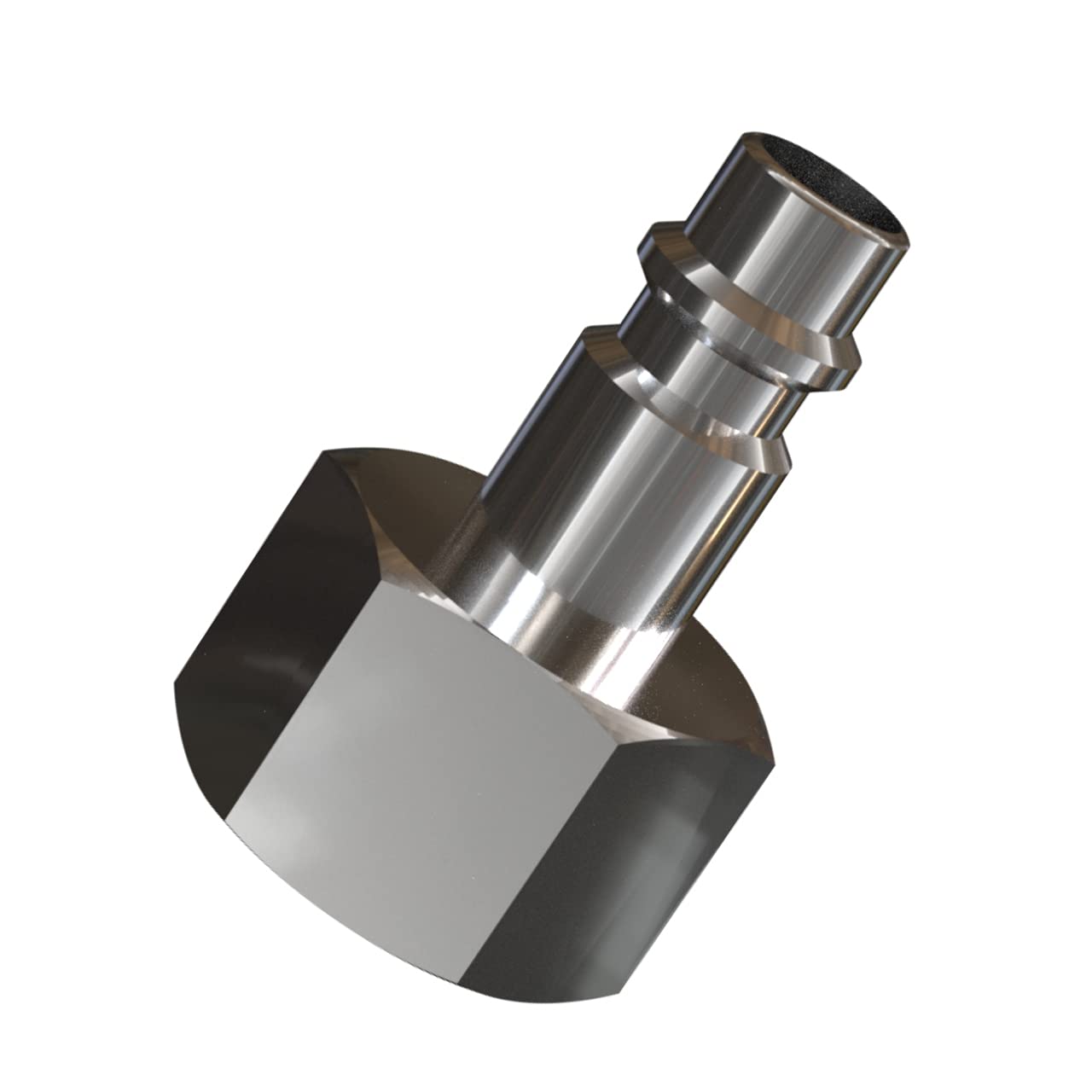 Conector de aire comprimido EURO de acero, 1/2" IG