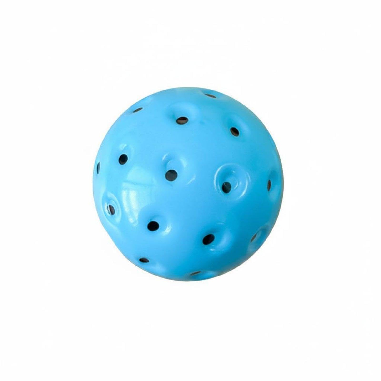 8 Pieces Pickleball Practice Ball High Quiet Soft Pickleball Training PU Soft Ball Black Dot Blue-image-49