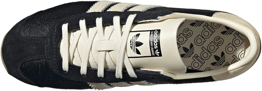 adidas Womens Country Og Lace Up Sneakers Shoes Casual - Black
