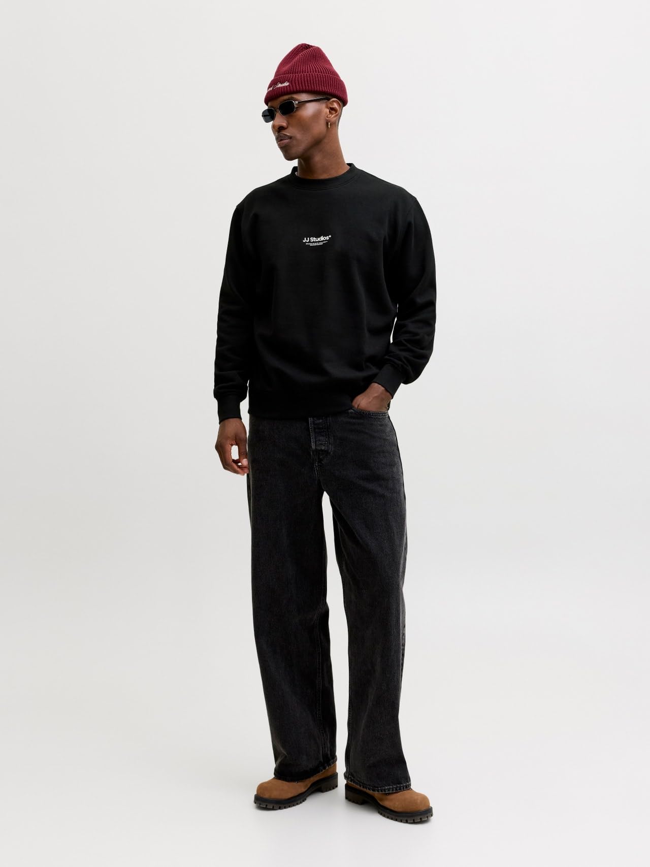 JACK & JONES Jjesoho Sweat Crew Neck Noos Jjesoho Sudadera con Cuello Redondo Noos Hombre (Pack de 1)