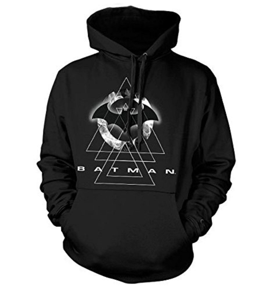 BATMAN Officially Licensed Mystic Hoodie (Black), Large