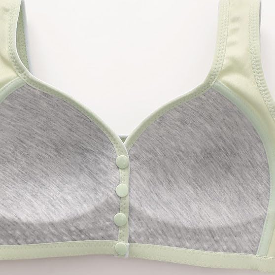 Soutien-gorge respirant vert taille 12 avec petits demi-bonnets