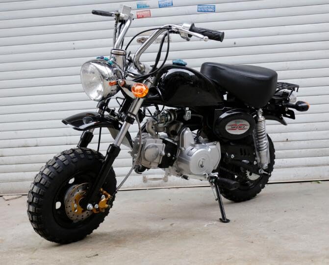 125CC Monkey Bike (Off-Road Vehicle) Budgetary, Affordable Best Motorcycle - Wheel Base : 1000 mm, Multi-Colour-image-3