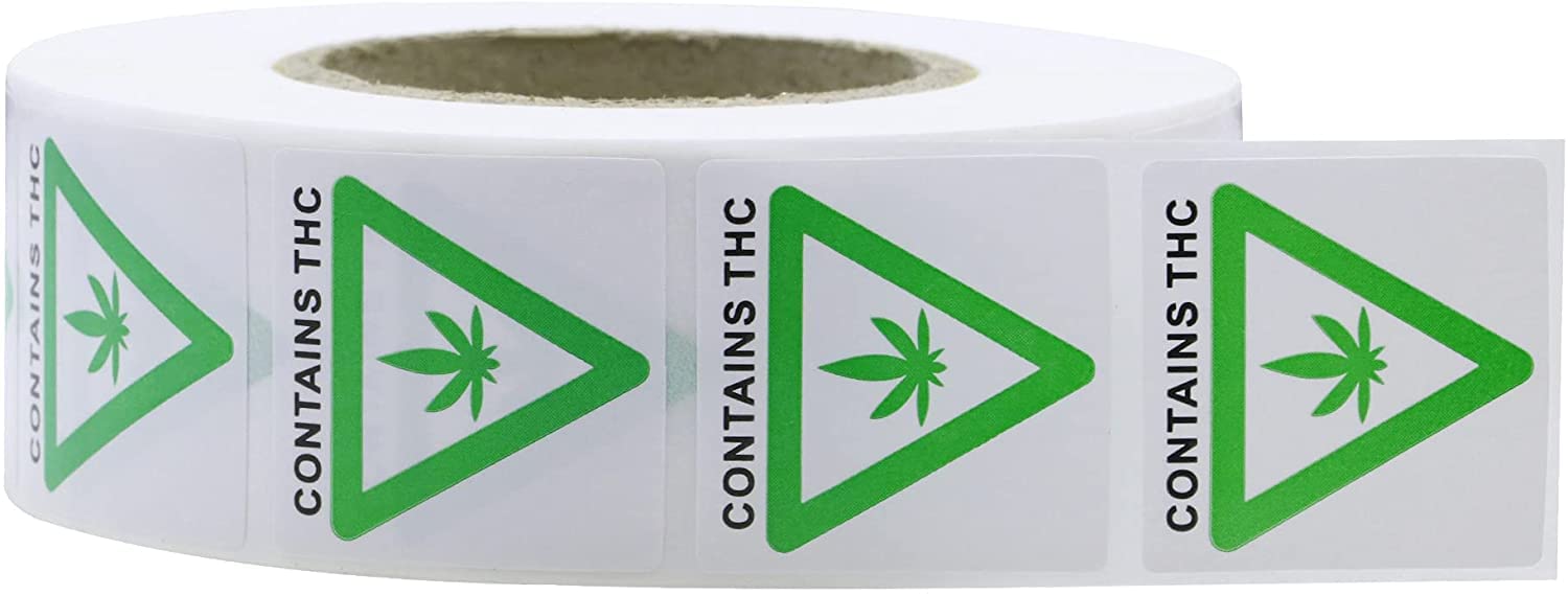 Buy Hycodest Contains THC Stickers Warning Labels Generic