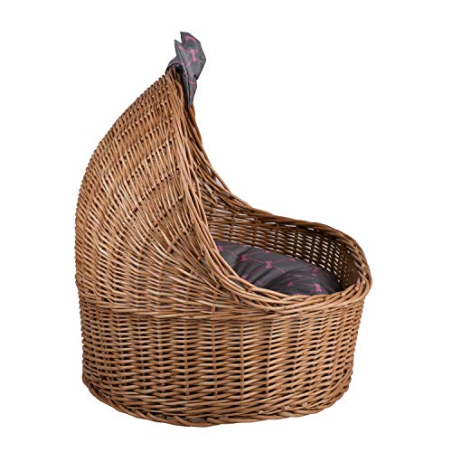 Panier pour chien rose e-wicker24 contre les allergies - 6