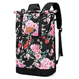 ❤【HOHE QUALITÄT & DURABLE MATERIAL】Dieser Rucksack ist aus Nylon und sein Futter ist Polyester. Modischer Rucksack – Minimalistischem Design, geeignet für die meisten Anlässe: Arbeit, Freizeit, Reise, Wandern, Camping, etc.