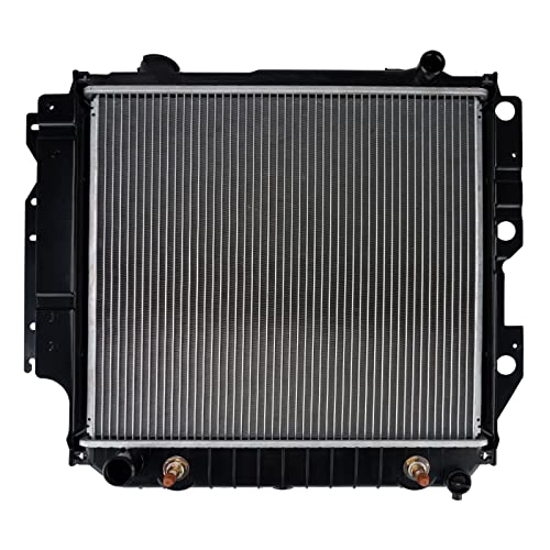 Image of PHILTOP Automotive Replacement Engine Radiator for 1987-2006 Wrangler(w /o Quick Disconnect Fittings) External Transmission Oil Cooler Included