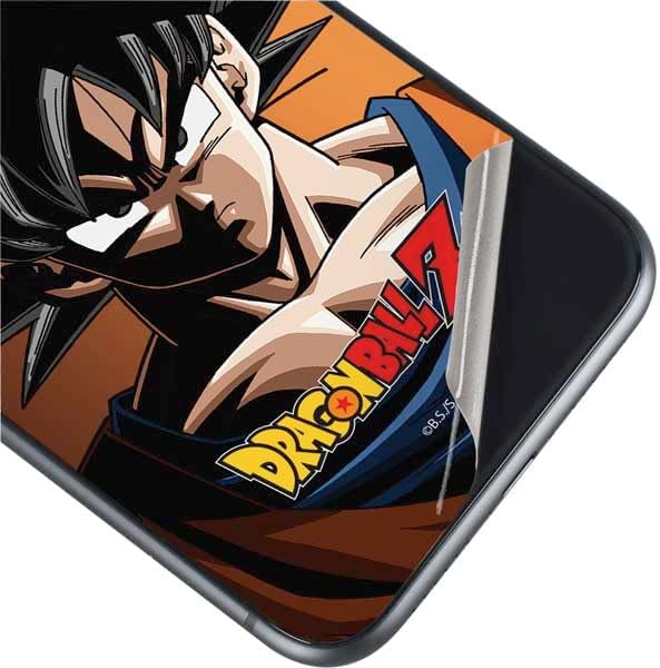Skinit Decal Phone Skin Compatible with iPhone 11 - Officially Licensed Dragon Ball Z Goku Portrait Design