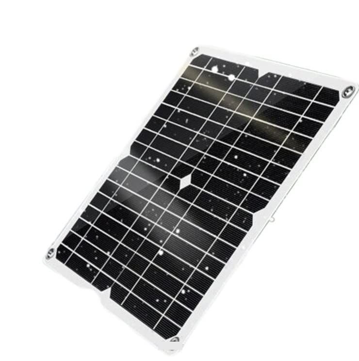 Pannello Solare Kit Pannello Solare 25W 18V Alimentatore for Roulotte da Campeggio Ricarica della Batteria di Alimentazione Esterno