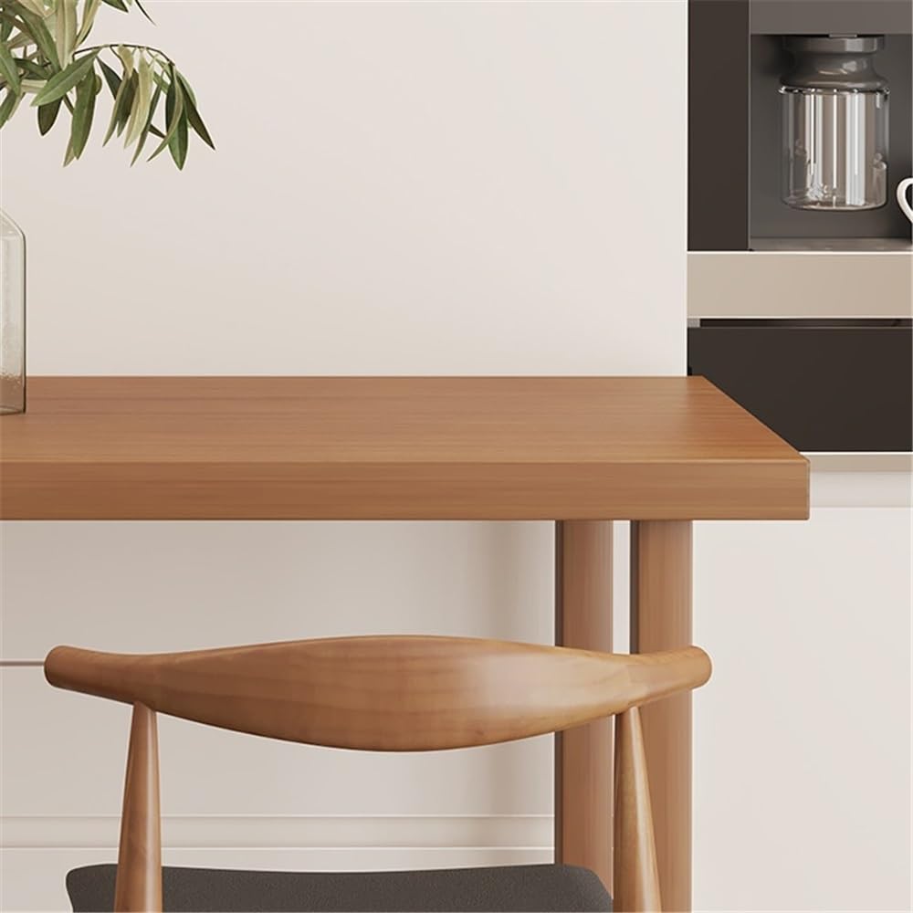 Table de Bar Table de Bar rectangulaire en Bois Simple avec Cadre Robuste, idéale for la Cuisine, Salle à Manger et Le Salon(XXL)