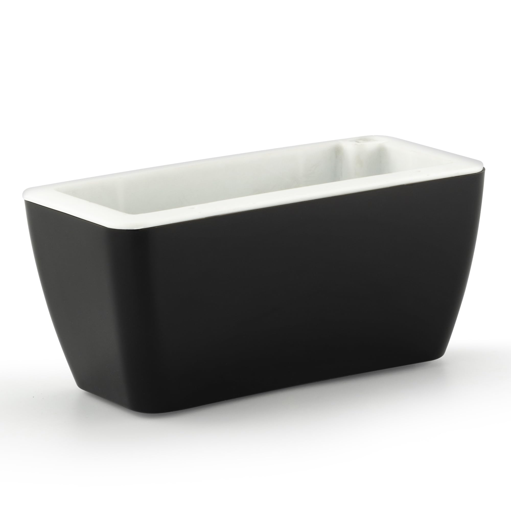 RSP HOME DECOR Self Watering Flower Pots for Outdoor Indoor Gardening/Rectangle Small Plant Pot with Polypropylene UV Material Set of 2 (Black) (B0CTCFMDW5) Amazon Price History, Amazon Price Tracker