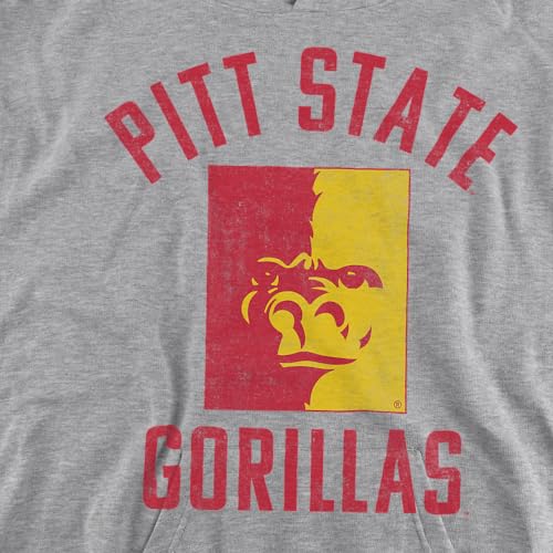 LOGOVISION Pitt State University Official Gorillas Logo Youth Kids Boy/Girls Pull-Over Hoodie2