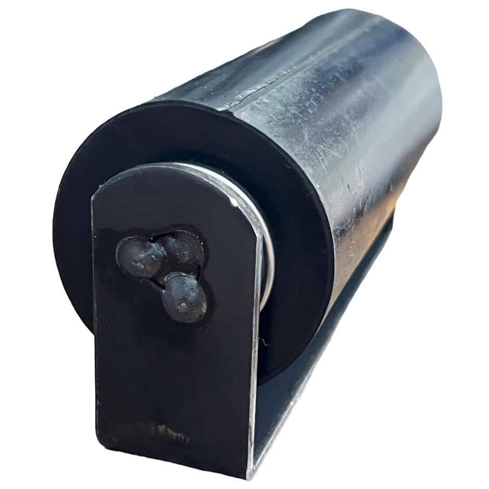 JM Steel. Guiding Rollers for Sliding Gates, 6 inches, Pack of 1, Weld-on Bracket