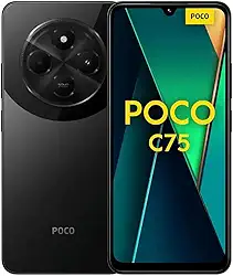 Smartphone Xiaomi Poco C75 NFC Black (Preto) 8GB RAM 256GB ROM [2410FPCC5G]