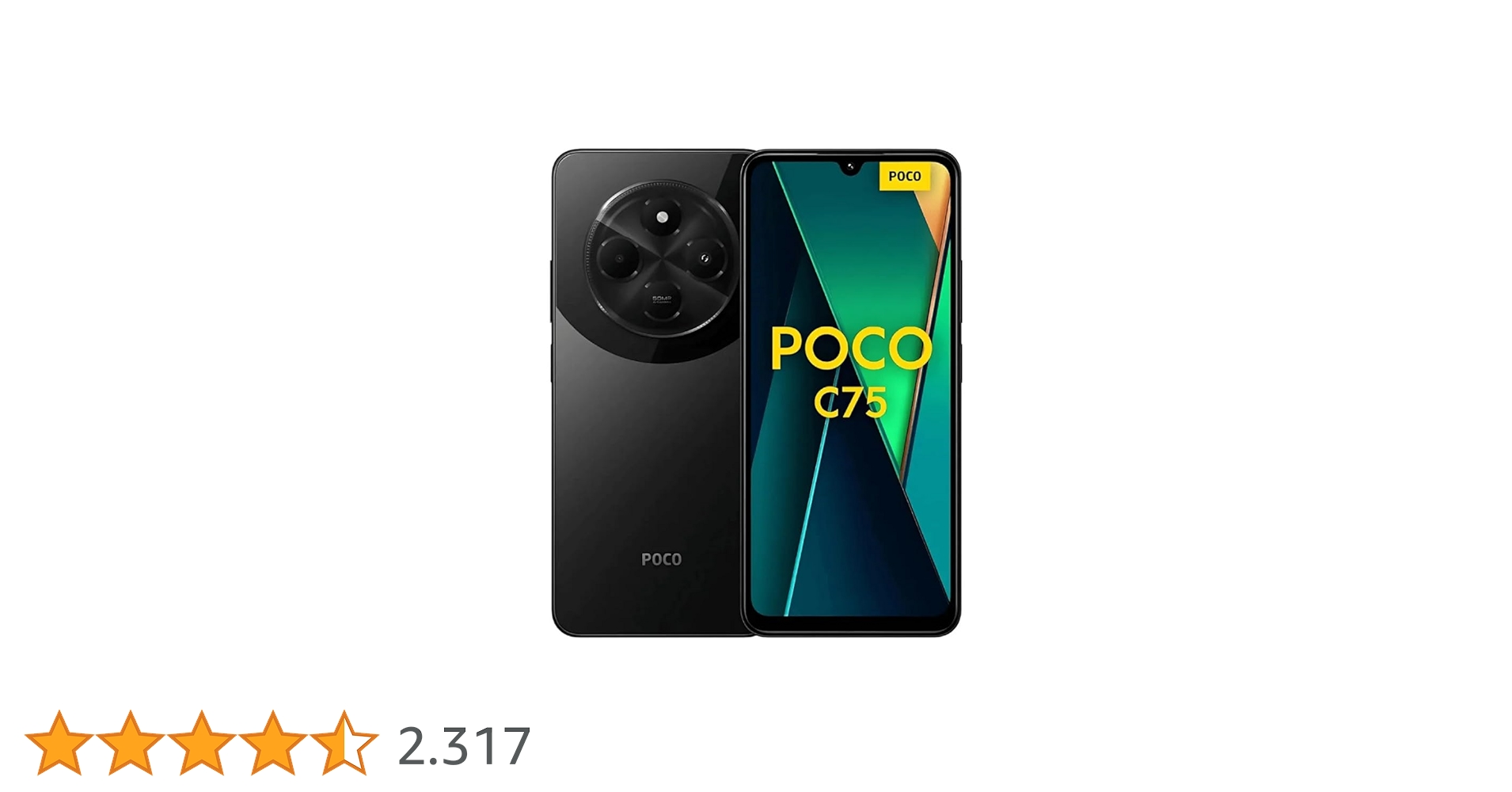 POCO C75 ブラック 本体 箱付き 128GB POCO C75 ブラック 本体 箱付き 128GB POCO C75 ブラック 本体