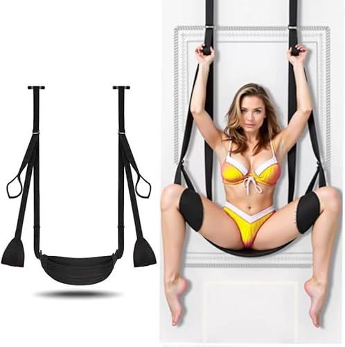 Sex Furnitures Adult Door Swings for Bedroom Sexy Swing for Couples Doorway Sex Frequent Flyer Door Swing Adult Door Swing Hanging Swing Sex Sling Sex Accessories for Adults Women Hoodies Z07