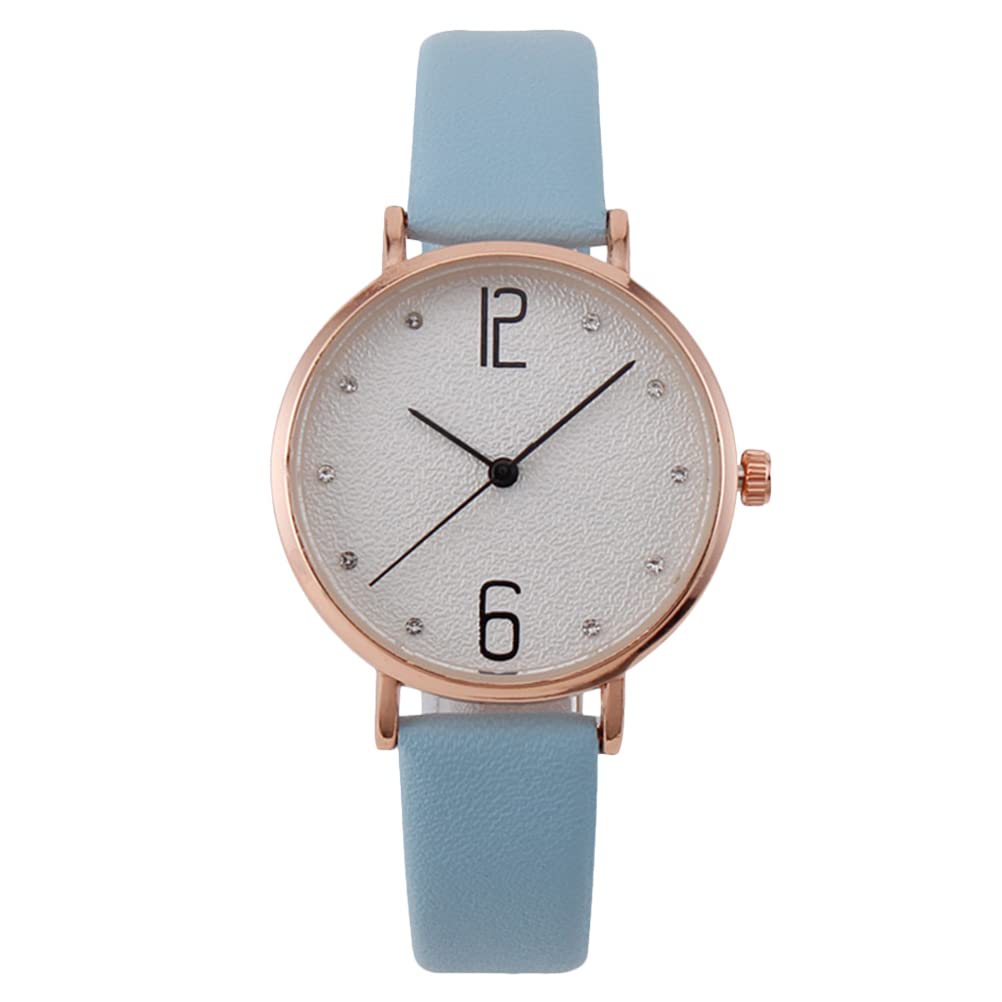 UKCOCO Digitale Kristallen Dameshorloge Eenvoudig Elegante Quartz Band Voor Vrouwen Studenten Casual Stijl Voor Dagelijks Gebruik