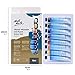 Mont Marte Oil Paint Set Water Mixable 8x18ml, Titanium White,Mid Yellow,Orange,Cadmium Red,Phthalo Green,Cobalt Blue,Ultramarine Violet,Ivory Black