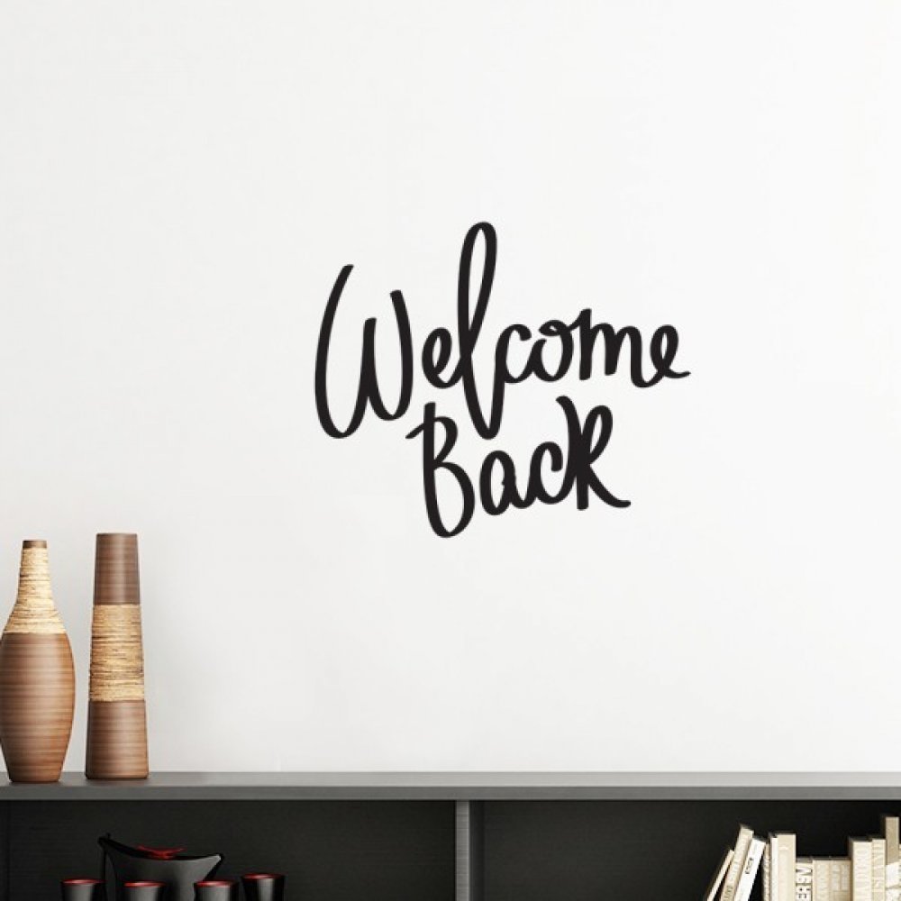 Sticker mural vert silhouette amovible pour creer un salon accueillant et cosy