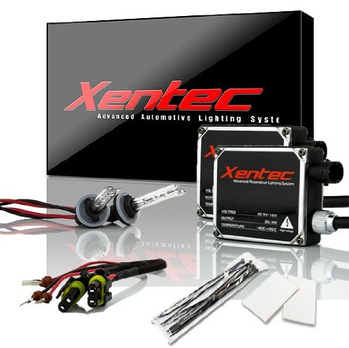 Xentec 880 (881/889) 6000K HID Xenon Bulb bundle with 35W Standard Digital Ballast (Ultra White)