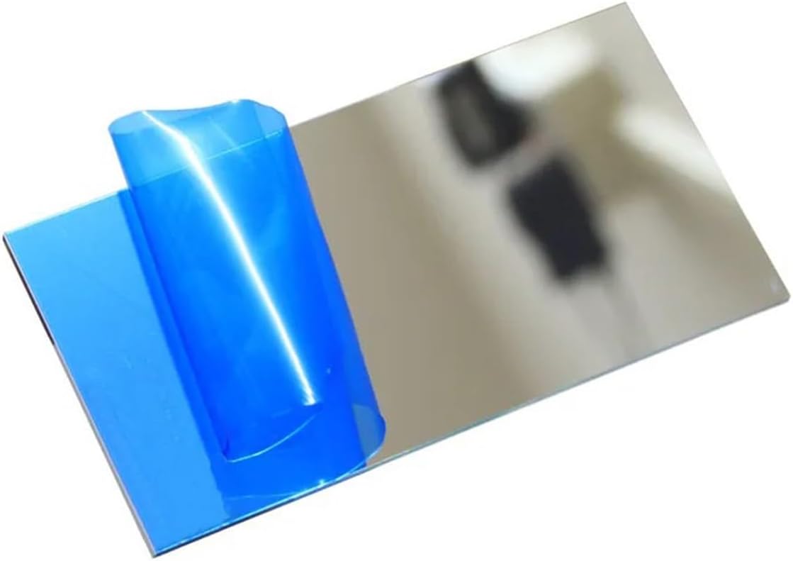 Prisms & Kaleidoscopes Mini Size Optical Surface Mirrors DIY Projector Accessories Surface Mirror Reflector Science Classroom Optics Kits (Size : 100x100x3mm)