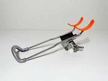 Amazon | 両軸遠投カゴ釣りに ステンレス製 竿受け