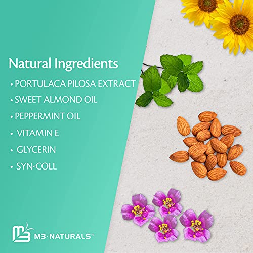 collagen lip plumper clinically proven lip enhancer for fuller softer lips increased elasticity reduce fine lines hydrating plump gloss lipstick primer teal peppermint 4 ml by m3 naturals