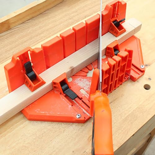 Boîte de sciage et de serrage pour le travail du bois à angles réglables - 4