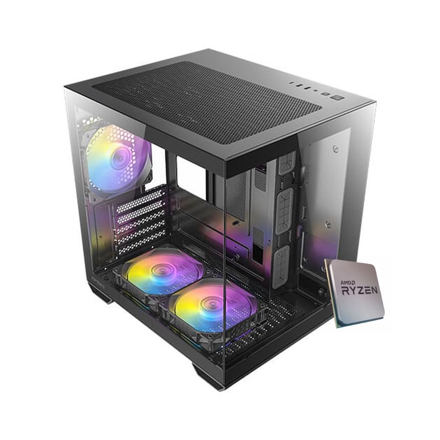 ✅ - CPU : Ryzen 5 7500f 6core 12Threads fino a 5,0Ghz ✅ - CPU : Dissipatore a Torretta 12cm fan