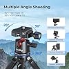 SMALLRIG Mini Tripod Tabletop Tripod with 360° Ball Head and 1/4 Screw for DSLR Cameras, Projectors, Webcams, GoPro and Smartphone Mount Adapter - BUT2664 #2