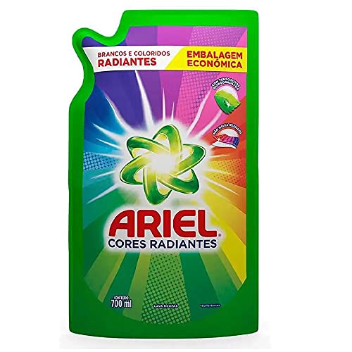 Lava-Roupas Líquido Ariel 700Ml Clássico Refil Sache, ARIEL