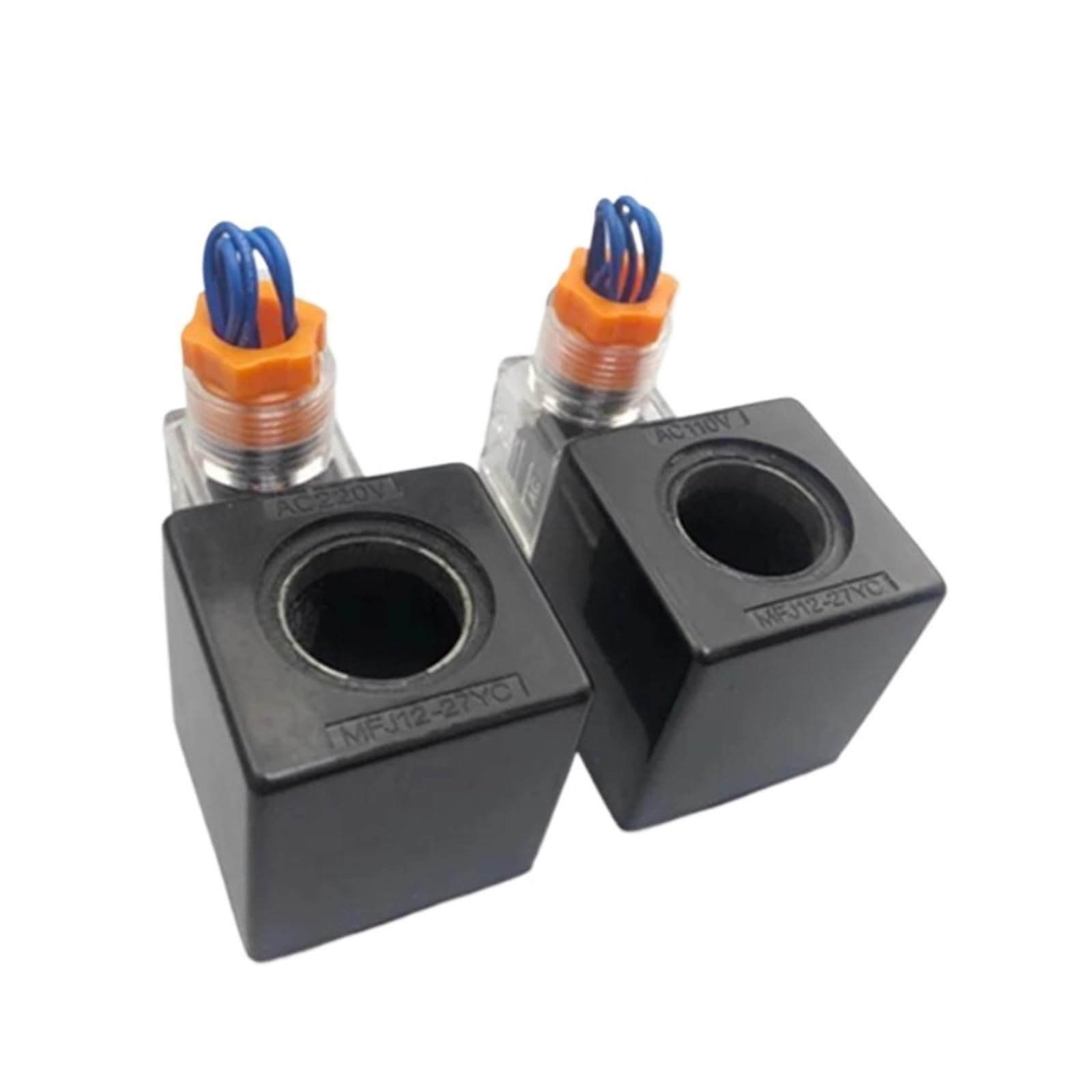 CXFCIHFT Hydraulic Solenoid Valve Coil MFJ12-27YC AC220V AC110V(MFJ12-27YC AC220V)