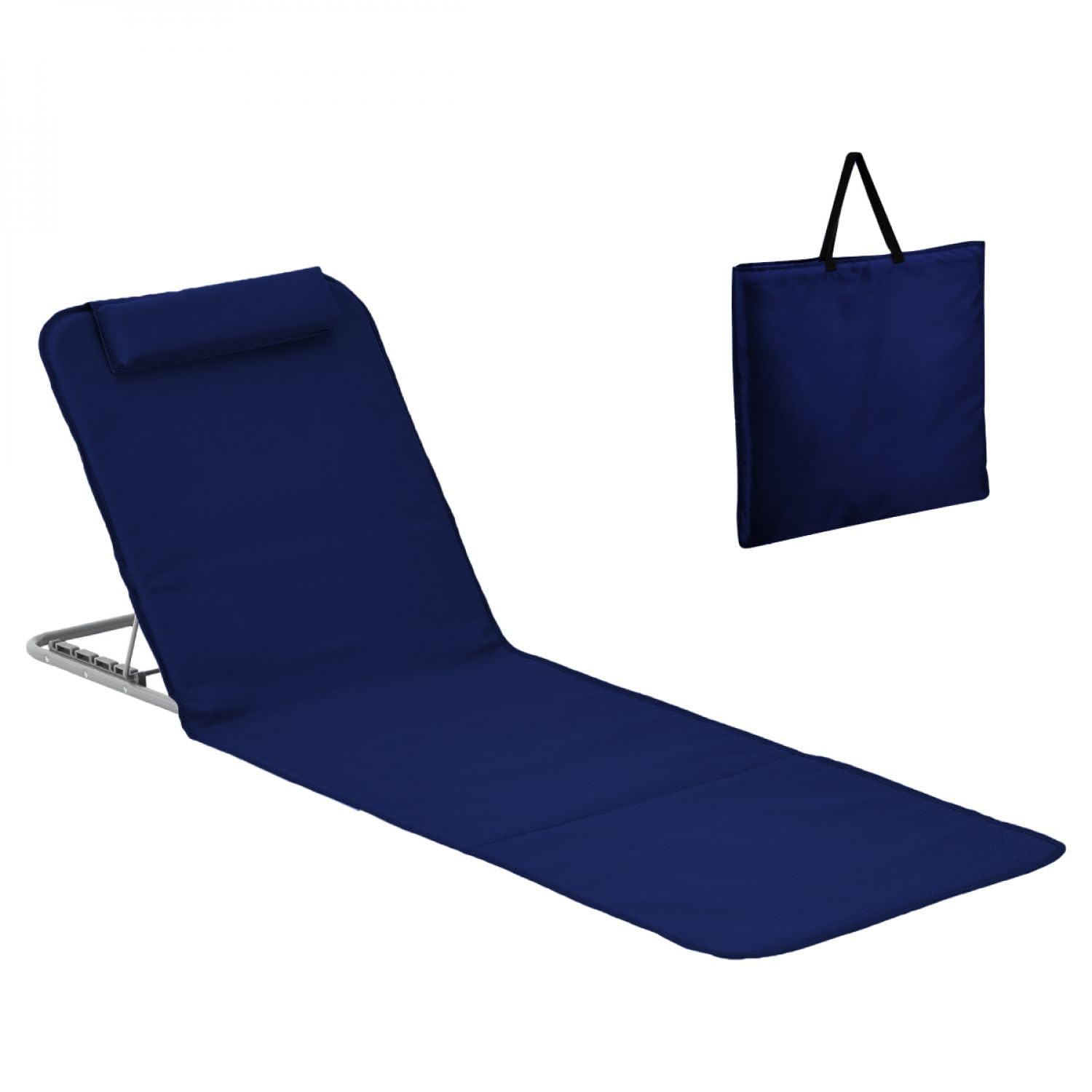 Linxor - Matelas, transat, Tapis de Plage avec Dossier inclinable et Sac de Transport - Plusieurs Coloris Disponibles