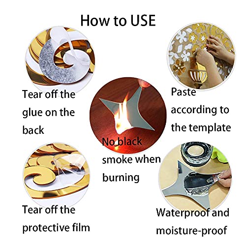 Wellstrong 3D Sunflower Wall Mirror Stickers Acrylic Mirror Style Removable Decal Vinyl Art Sun Wall Sticker For Bedroom Living Room Children Room Office Tv Background Home Decoration #TOP7