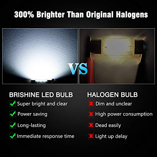Bombillas LED 29MM 6614F Xenon Blanco Pack de 4 miniatura 3