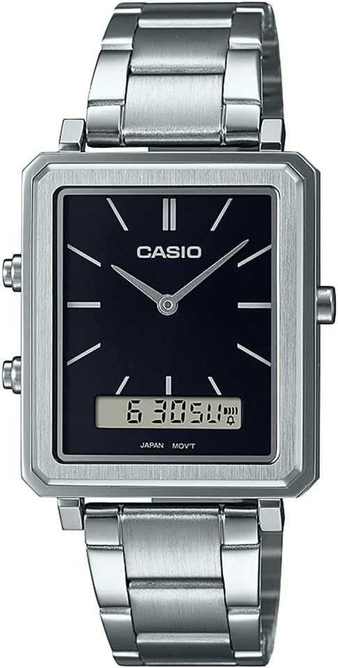 Casio Enticer Men Analog-Digital Black Dial Men MTP-B205D-1EDF (A2083)