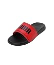 Puma unisex-adult Slide Max Black-For All Time Red Slide Sandal - 6 UK (39453703) gallery image