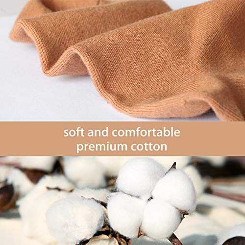 Fgz Socks For Women, Soft, Thin, Cotton, Above Ankle Crew Socks 5 Pairs (9-11, Multicolored) #TOP1
