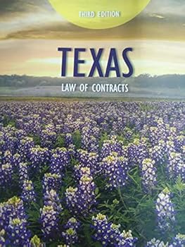 Textbook Binding TEXAS LAW OF CONTRACTS Book