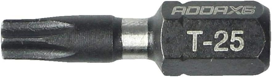 Timco X6i Impact TIMdrive Driver Bit - T25 x 25-10 Pieces