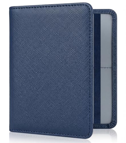 Caweet Porte-carte d'identité et d'assurance de voiture - Organiseur de boîte à gants de voiture - Porte-documents en cuir pour permis de conduire, carte...